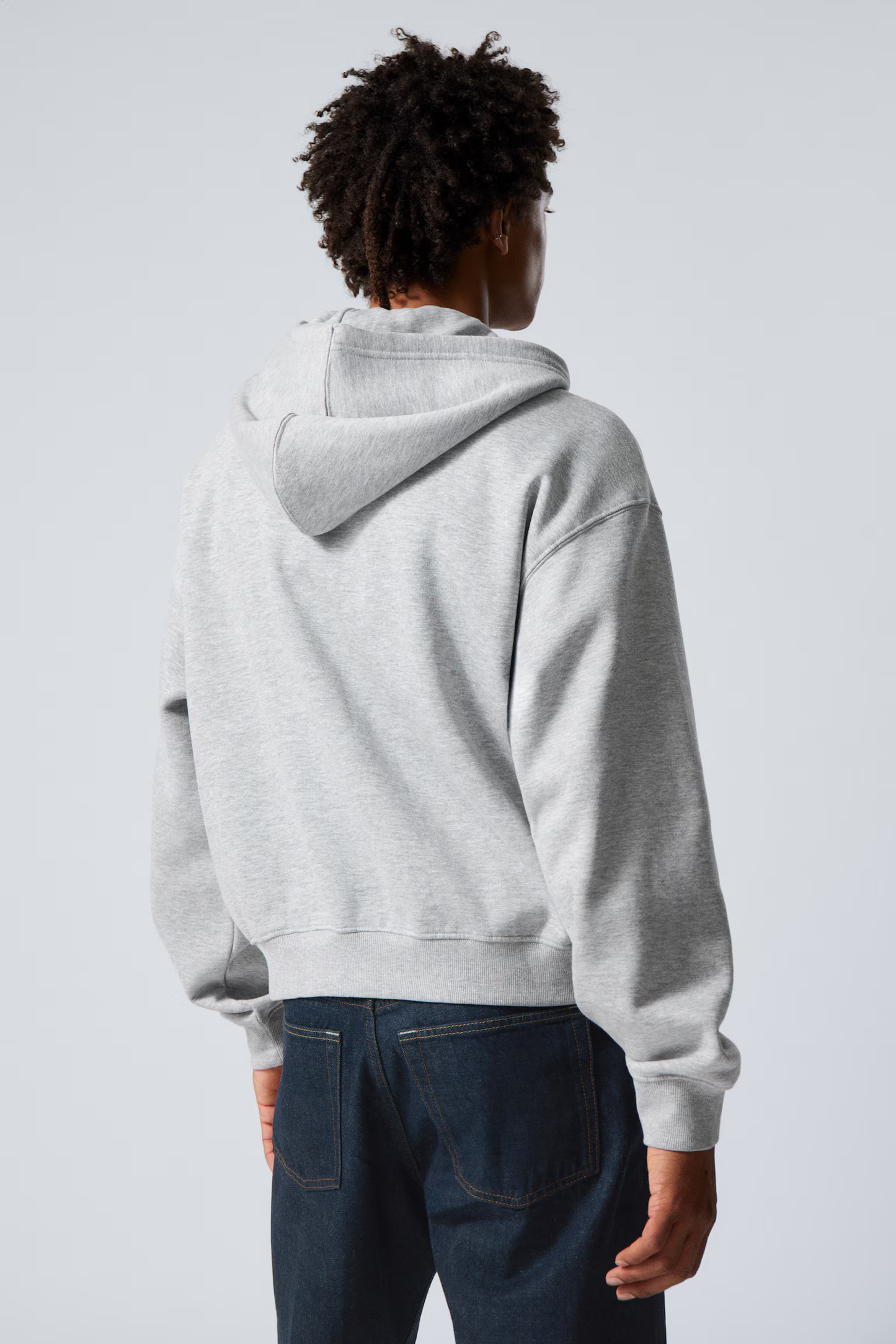 Boxy Midweight Zip Hoodie